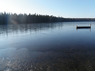 frusen sjö