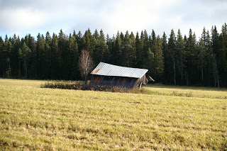 fallfärdig lada